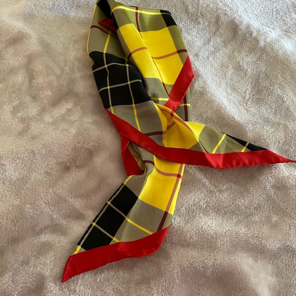 BURBERRY SILK SCARF AUTHENTIC! NWT! - Picture 10 of 10